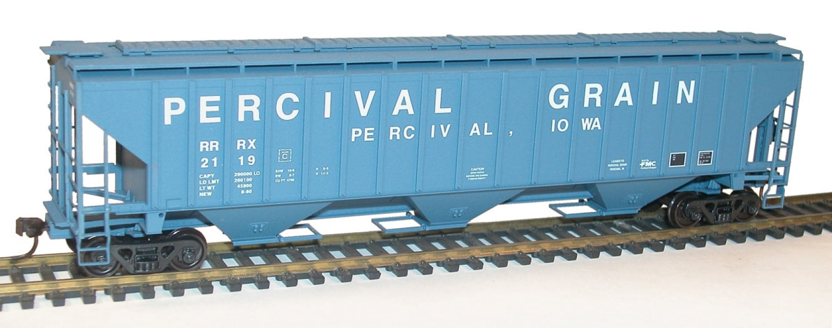 Accurail 81022 HO Portland Gin PS 4750 Covered Grain Hopper Kit #7814 for sale online 