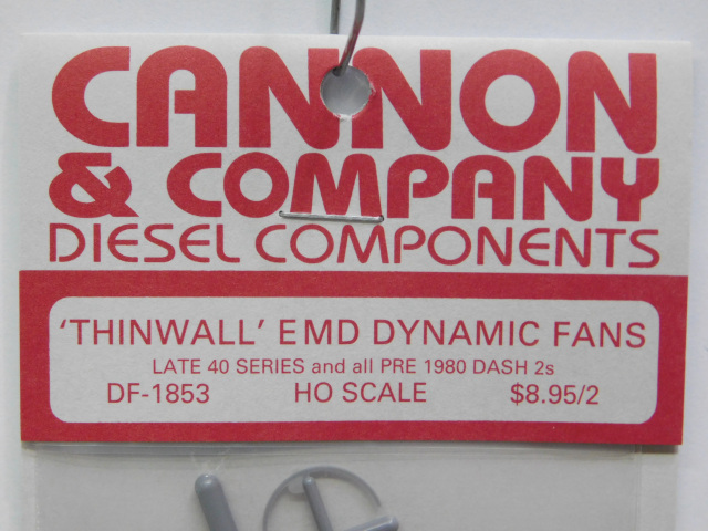 Can Top   MODELRRSUPPLY $5 Offer Cannon & Company HO DF-1854   48" Dynamic Fan 