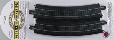 Bachmann HO 22" Radius Curved Track Black Bac44403 for sale online 