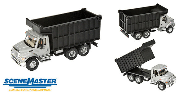4100 Walthers SceneMaster 3 Large Green Dumpsters HO 1/87 Scale 