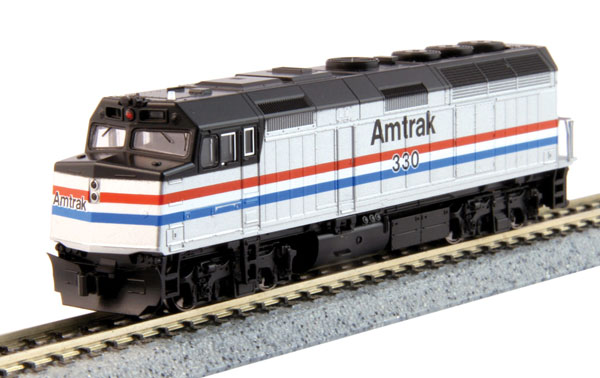 Amtrak Phase Iii N Emd F40ph Locomotive Dc Rtr Kat176 6105