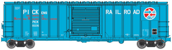Walthers 910-2110 HO Pickens Railroad 50' ACF Box Car, RTR